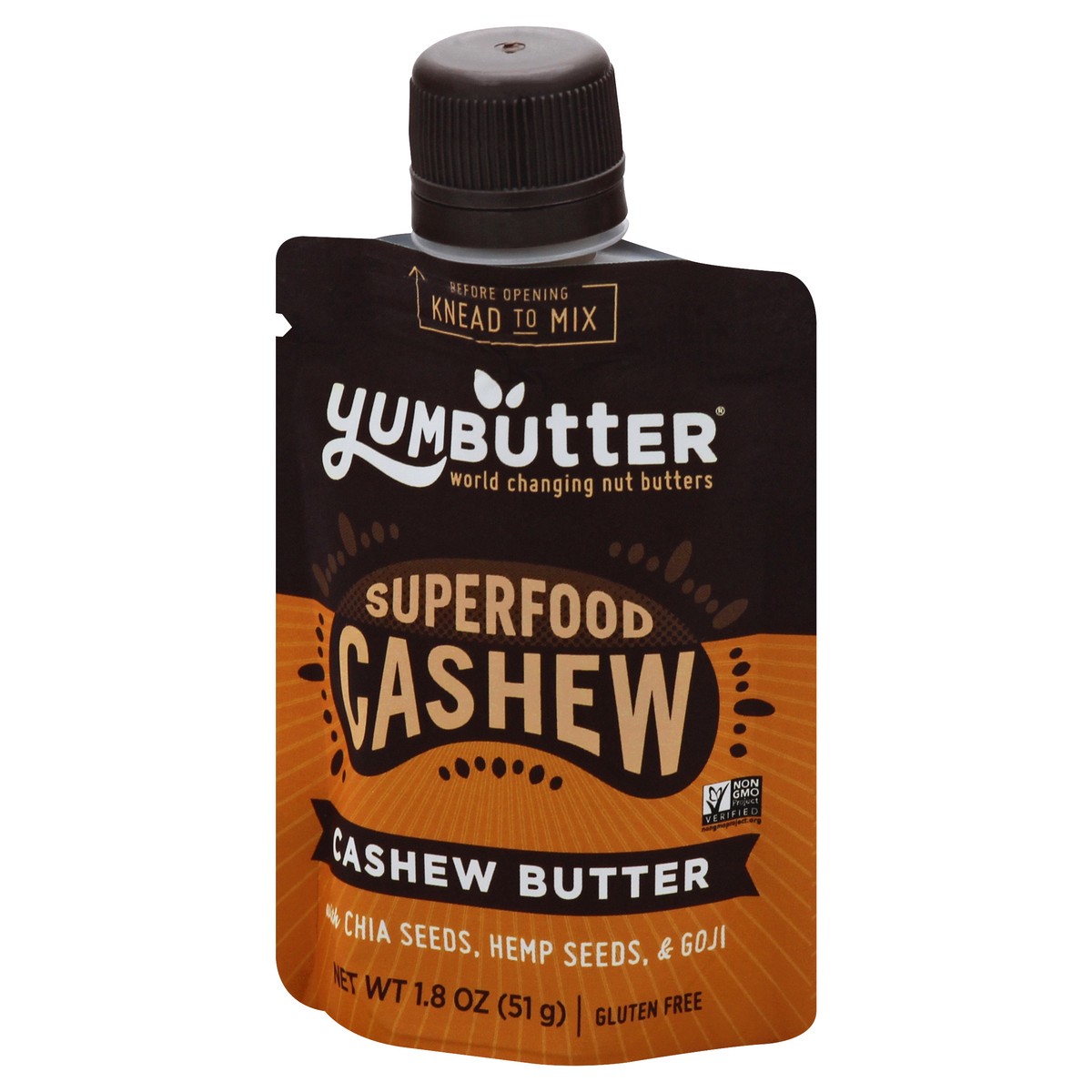 slide 5 of 13, YumButter Superfood Cashew Cashew Butter 1.8 oz, 1.8 oz