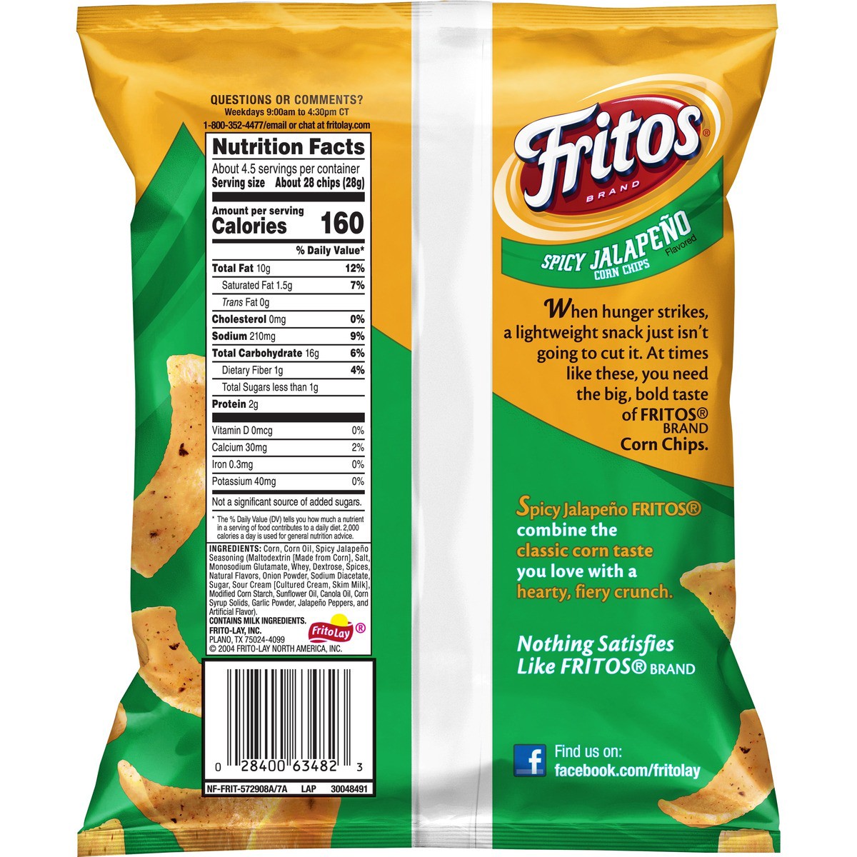 slide 3 of 6, Fritos Tortilla Chips, 4.25 oz