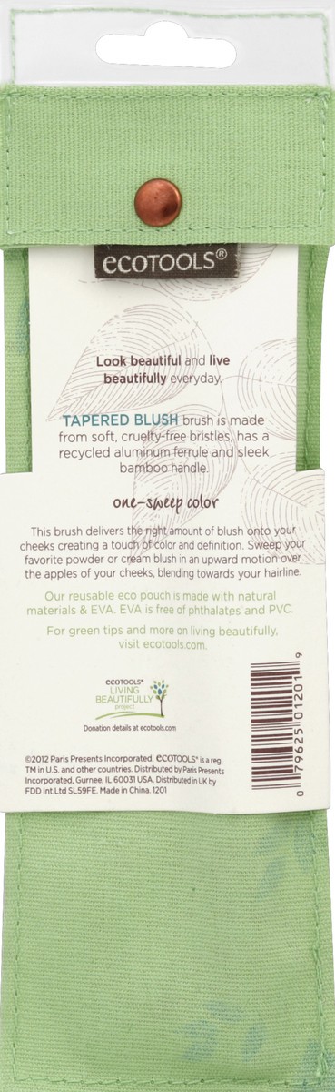 slide 3 of 3, EcoTools Earth-Friendly Beauty Bamboo Blush Brush, 1 ct