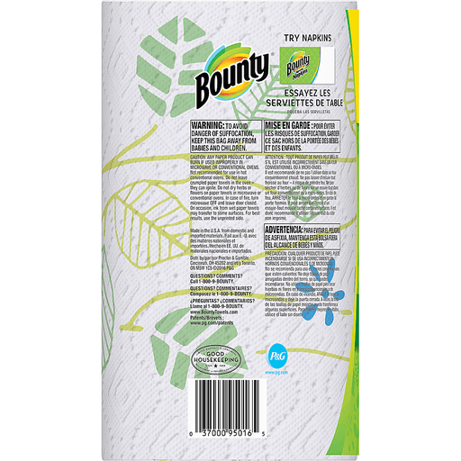 slide 2 of 8, Bounty Paper Towels 1 ea, 1 ct