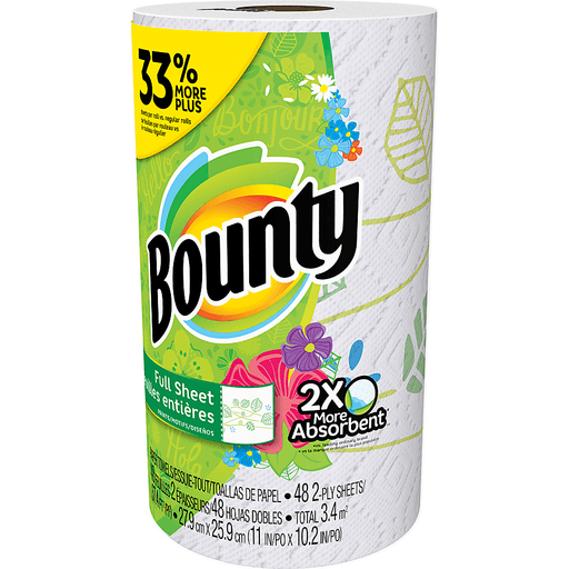 slide 8 of 8, Bounty Paper Towels 1 ea, 1 ct