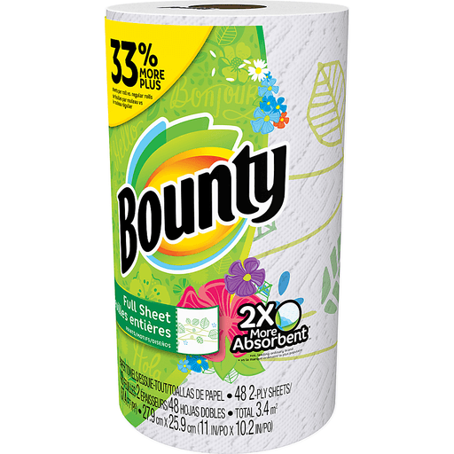 slide 8 of 8, Bounty Big Paper Towel Roll, 1 ct
