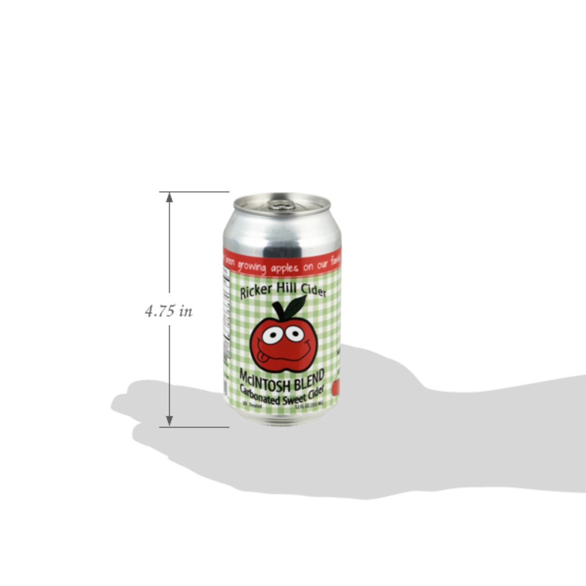 slide 4 of 13, Ricker Hill Cider Carbonated McIntosh Blend Sweet Cider 12 fl oz, 12 fl oz
