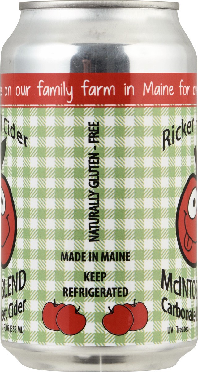 slide 10 of 13, Ricker Hill Cider Carbonated McIntosh Blend Sweet Cider 12 fl oz, 12 fl oz