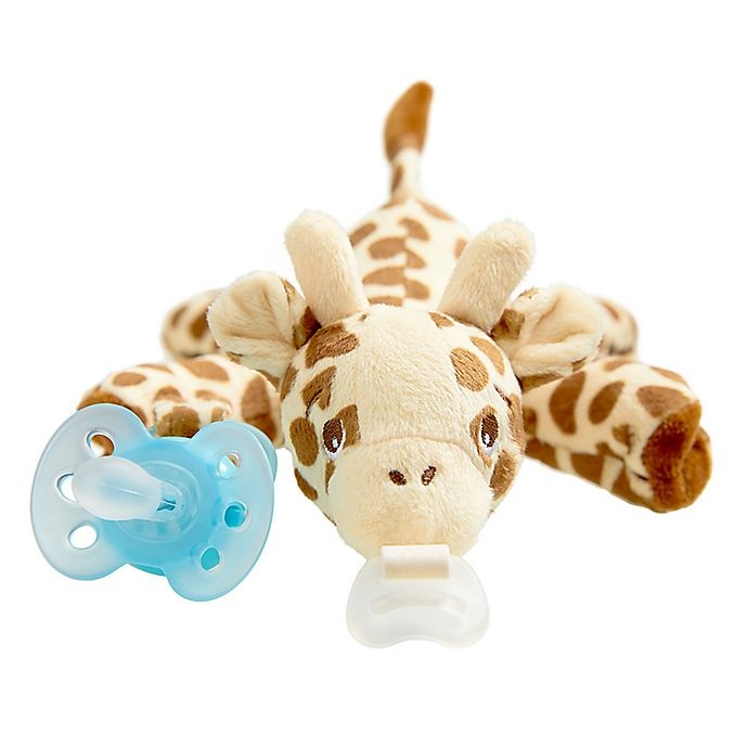 slide 1 of 3, Philips Avent Ultra-Soft Giraffe Snuggle - Blue, 1 ct