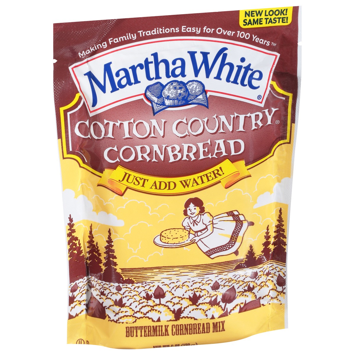 slide 7 of 9, Martha White Cotton Country Buttermilk Cornbread Mix 6 oz, 6 oz