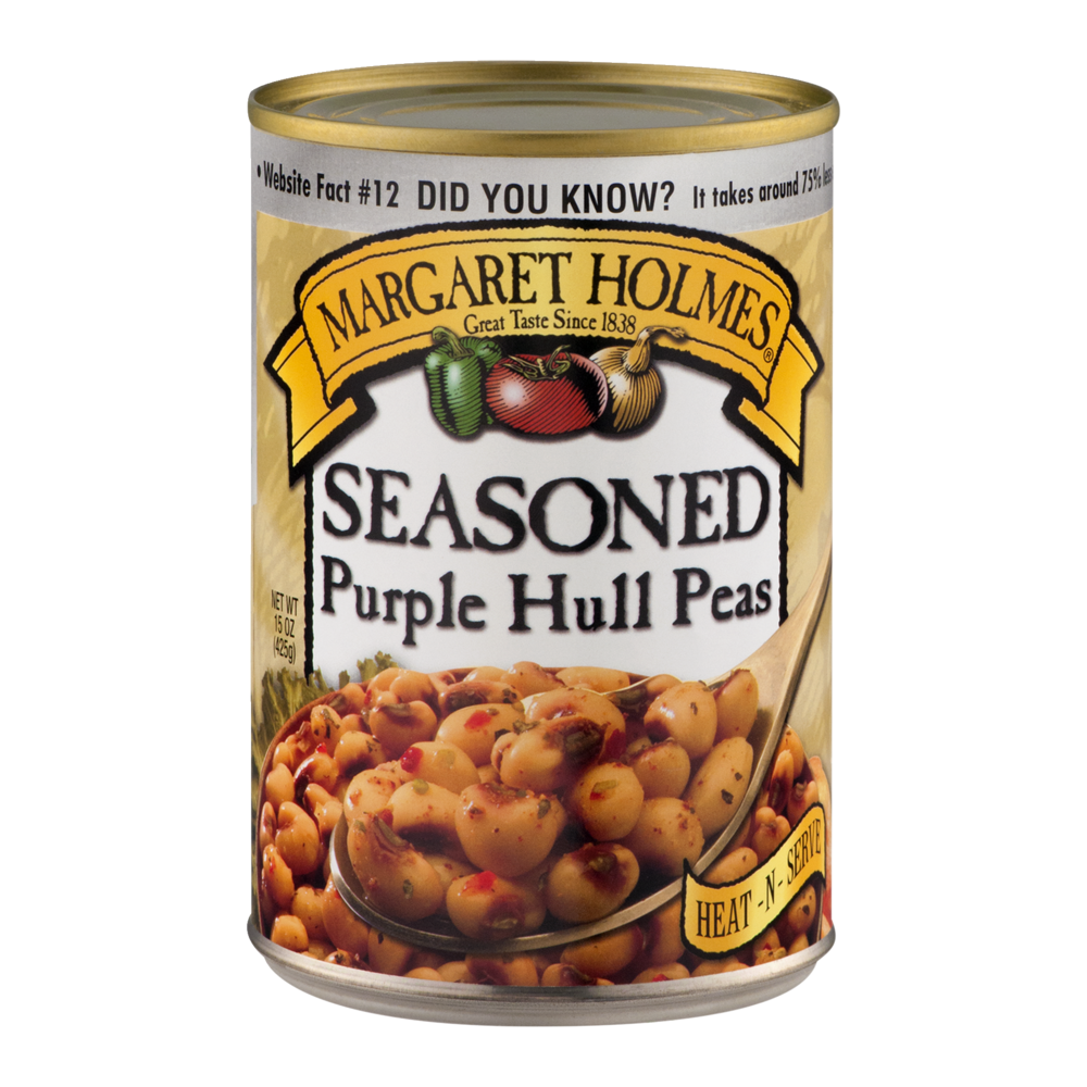 slide 1 of 1, Margaret Holmes Purple Hull Peas, 15 oz