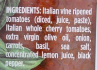 slide 9 of 9, Salclá Sacla Italia Whole Cherry Tomatoes & Basil Pasta Sause, 23.6 oz