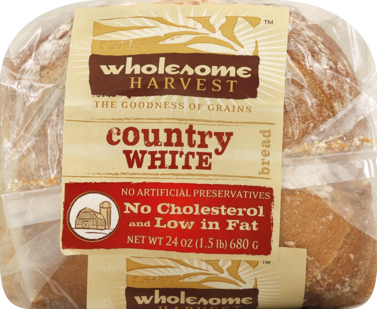 slide 6 of 6, Wholesome Harvest Bread County White, 25.5 oz