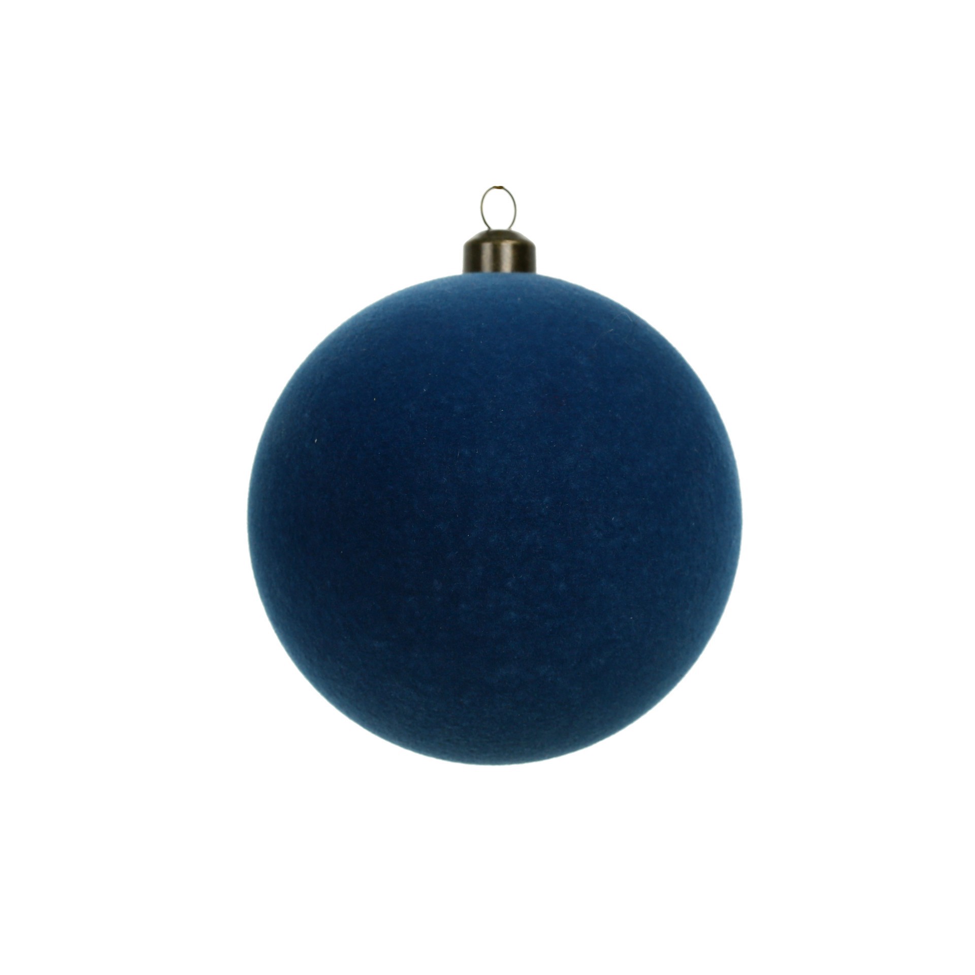 slide 3 of 3, 4 Pack 3.8" Flocked Shatterproof Ball Ornaments By Ashland, 4 ct