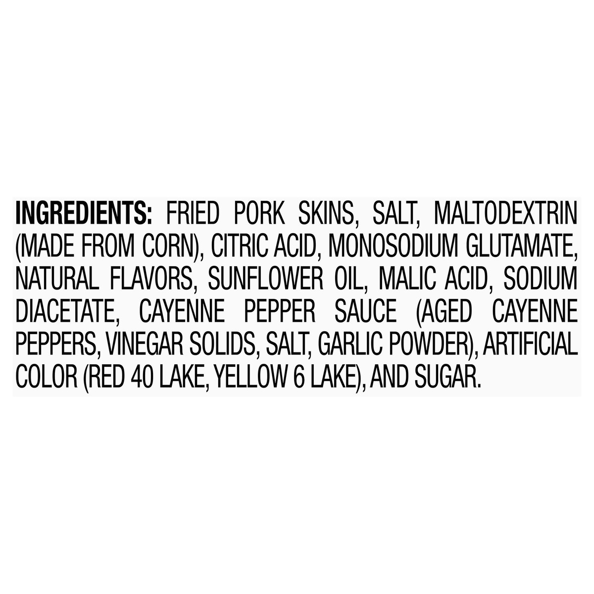 slide 4 of 8, Baken-ets Chicharrones Fried Pork Skins Hot Sauce Flavored 4 Oz, 4 oz