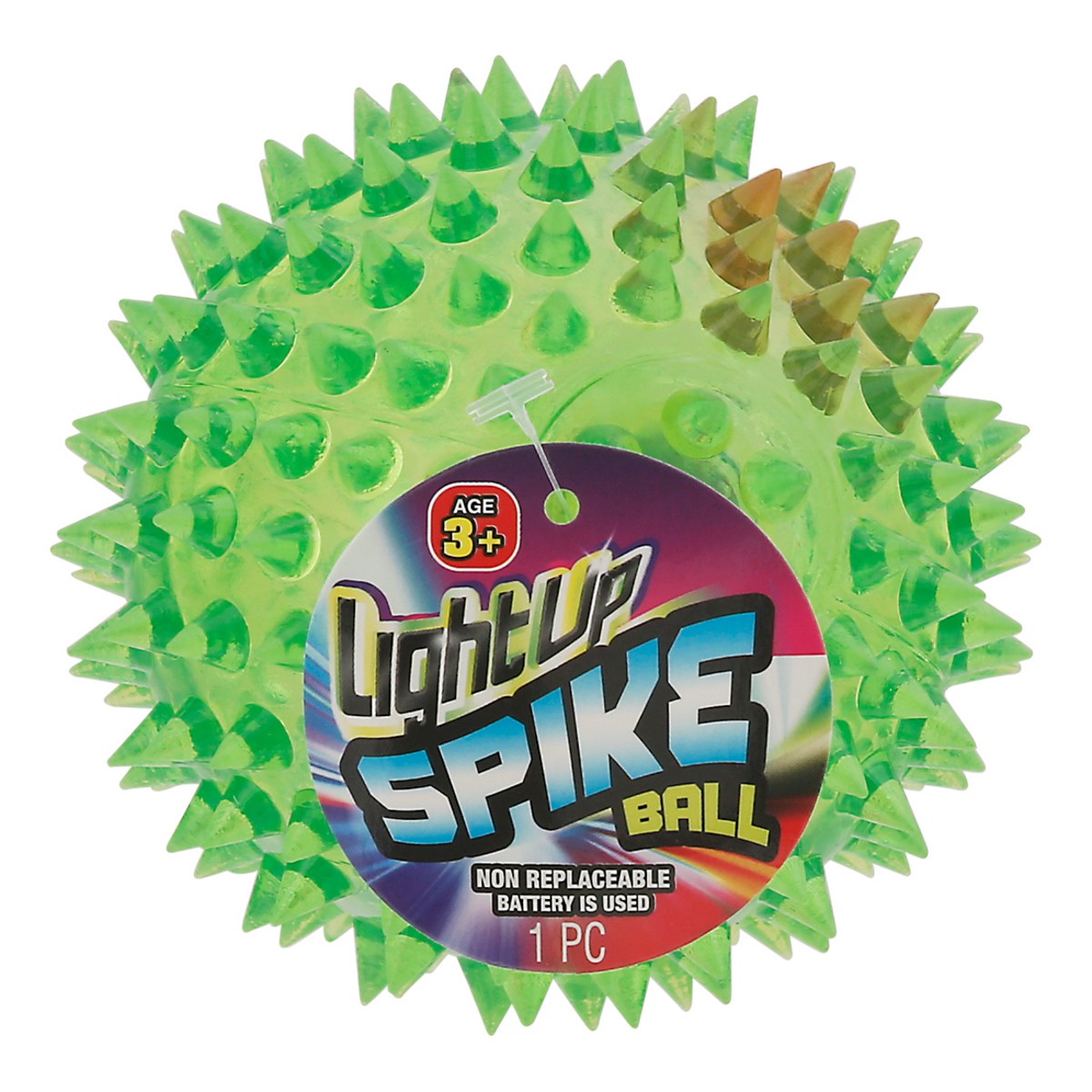 slide 1 of 9, Ja-Ru JA RU Light Up Spike Ball, 1 ct