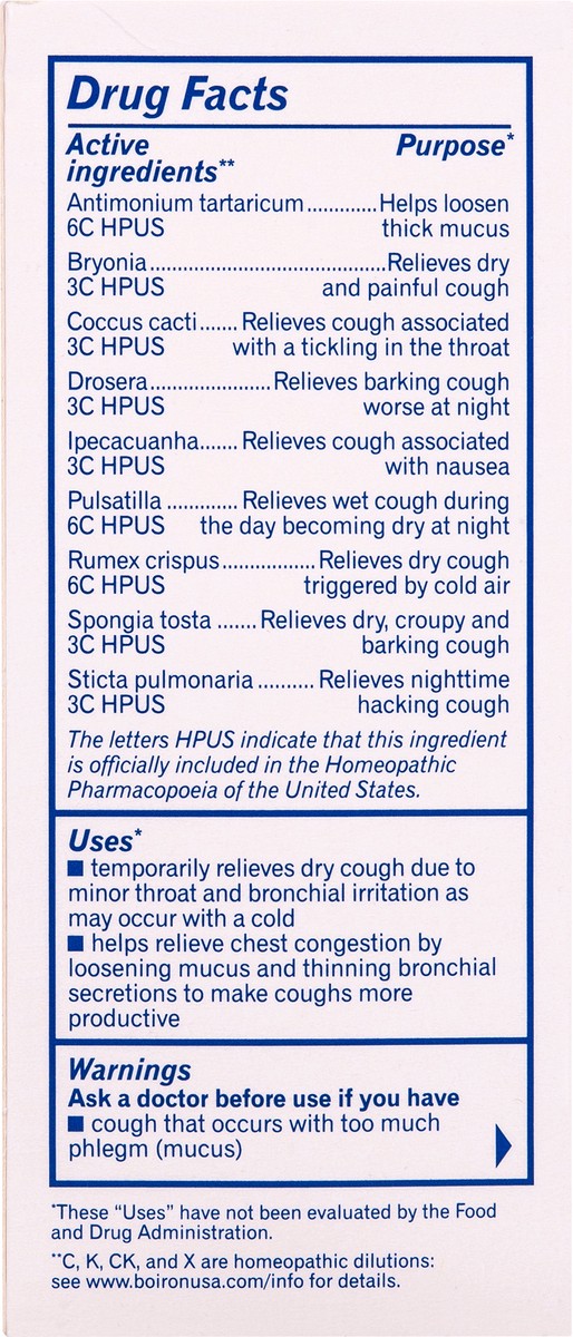 slide 6 of 7, Boiron Chestal Honey 6.7 fl oz, 6.70 fl oz