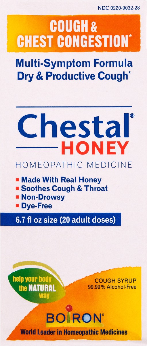 slide 3 of 7, Boiron Chestal Honey 6.7 fl oz, 6.70 fl oz