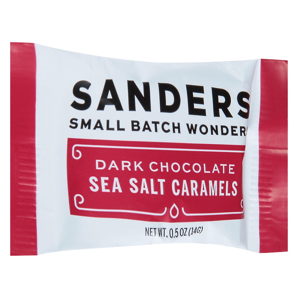 slide 12 of 12, Sanders Dark Chocolate Sea Salt Caramels 0.5 oz, 0.5 oz