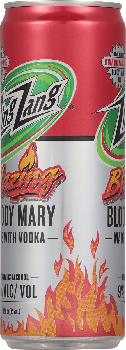 slide 4 of 9, Zing Zang Bloody Mary, Blazing - 12 fl oz, 12 fl oz