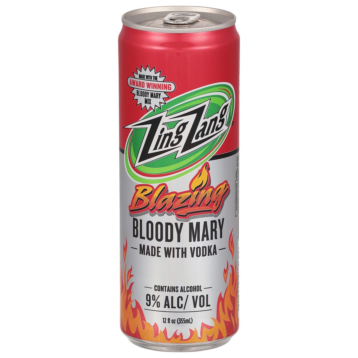 slide 6 of 9, Zing Zang Bloody Mary, Blazing - 12 fl oz, 12 fl oz