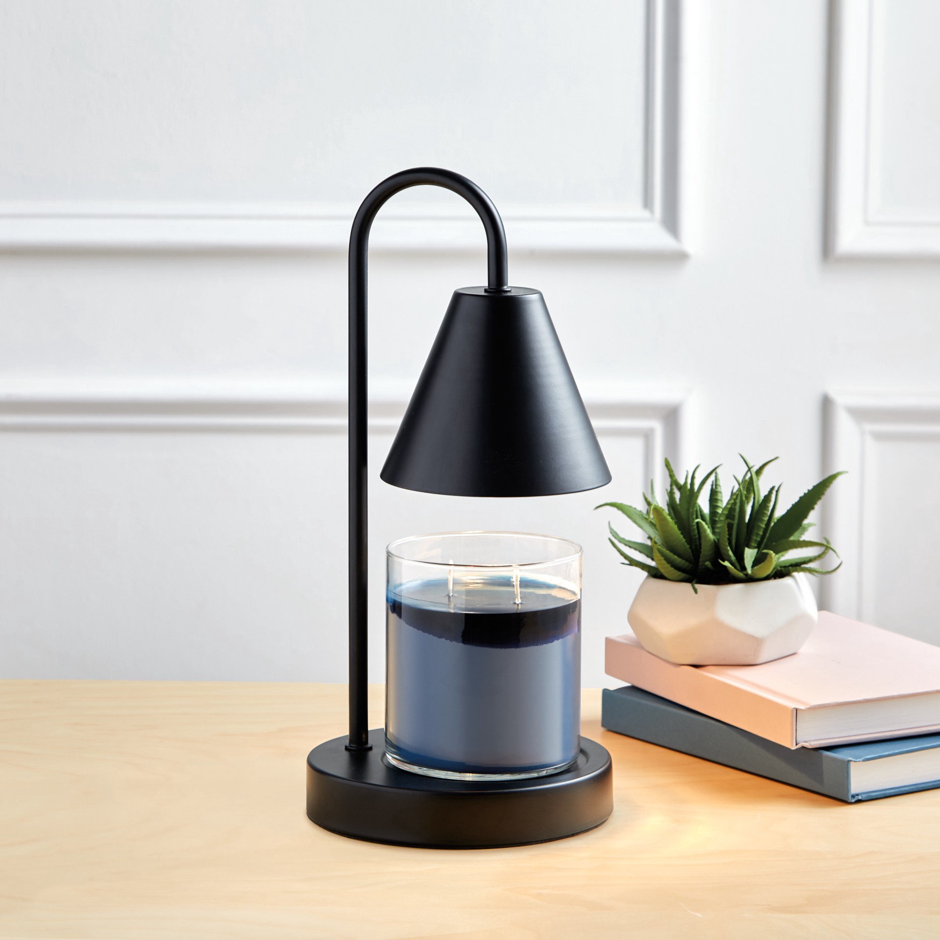 slide 2 of 3, Black 12.4" Candle Warmer Lamp By Ashland, 12.5 in