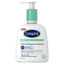 Cetaphil Gentle Clear Pore Clearing Acne Cleanser with 2% Salicylic Acid