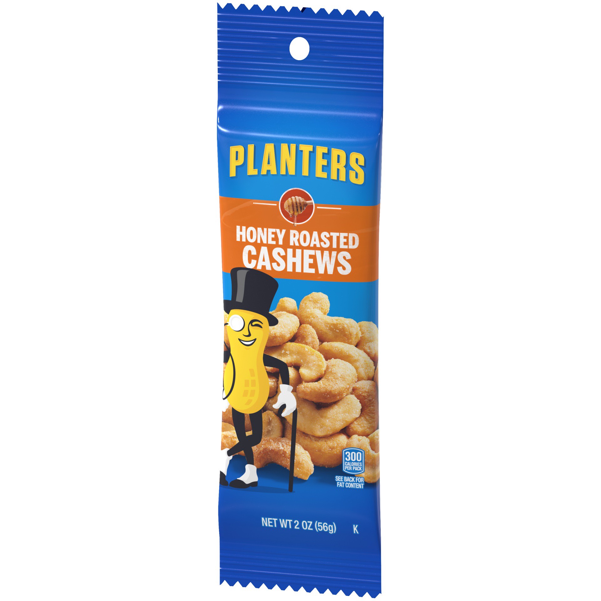 slide 5 of 10, Planters Honey Roasted Cashews 2 oz, 2 oz