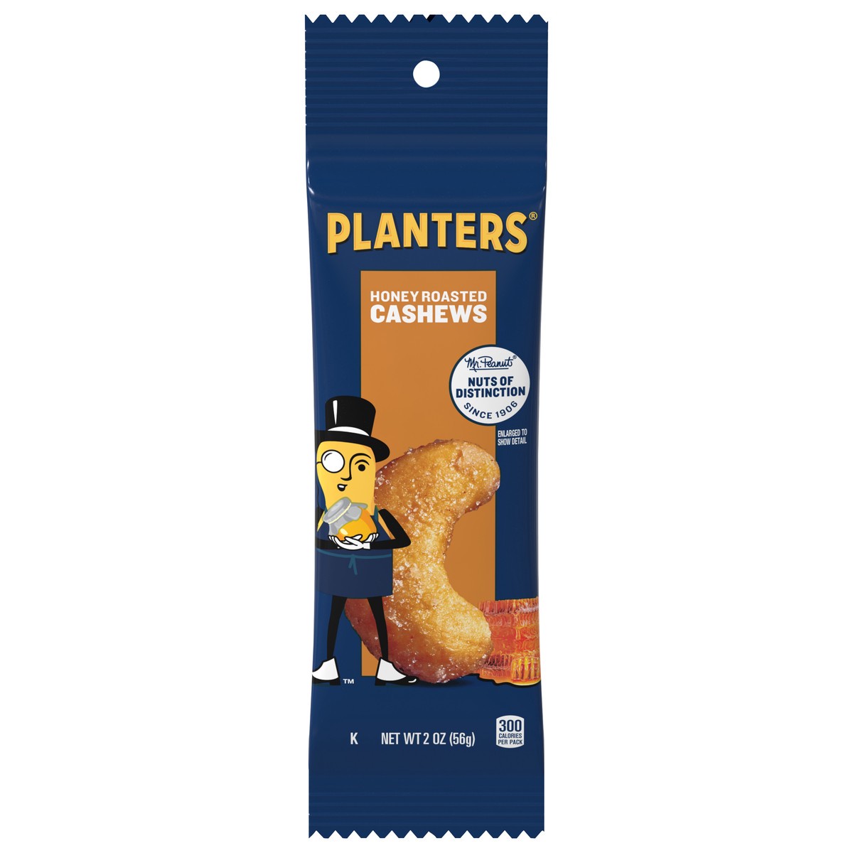 slide 1 of 10, Planters Honey Roasted Cashews 2 oz, 2 oz