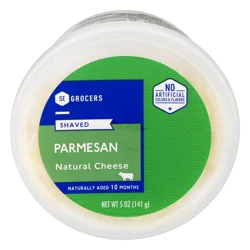 SE Grocers Shaved Parmesan Natural Cheese