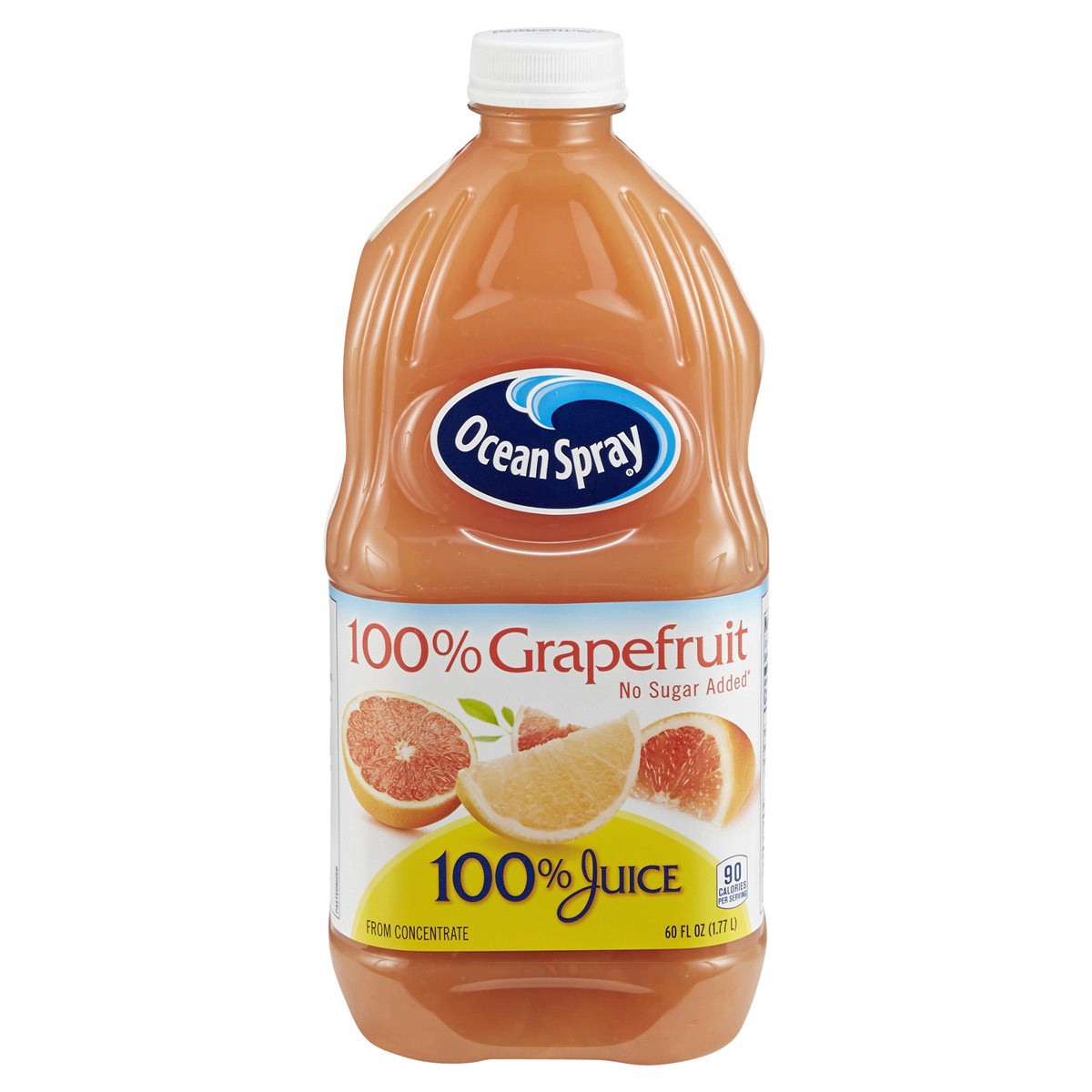 slide 1 of 5, Ocean Spray 100% Grapefruit Juice, 100% Juice, 60 Fl Oz Bottle, 60 fl oz