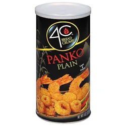 4c Foods Bread Crumbs Japanese Style Panko Plain - 8 Oz
