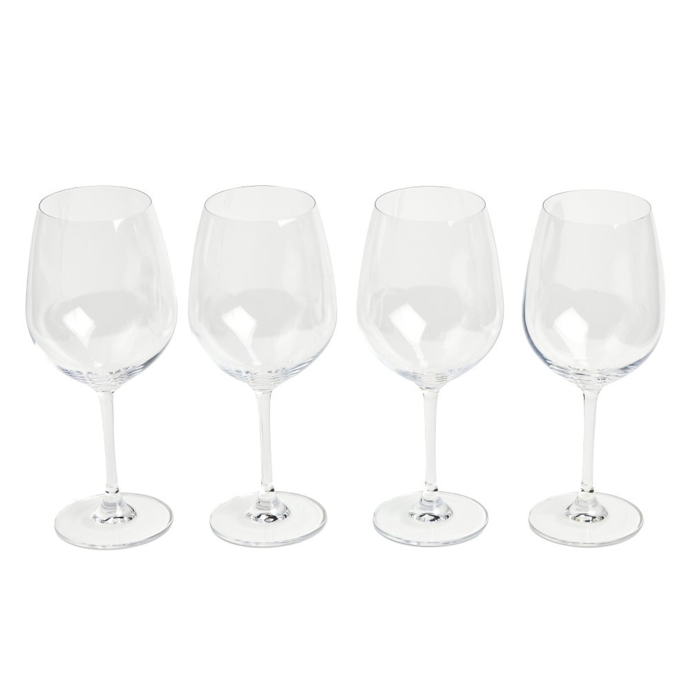 slide 1 of 1, Dash Of That 4 Pack White Wine Glasses, 4 ct