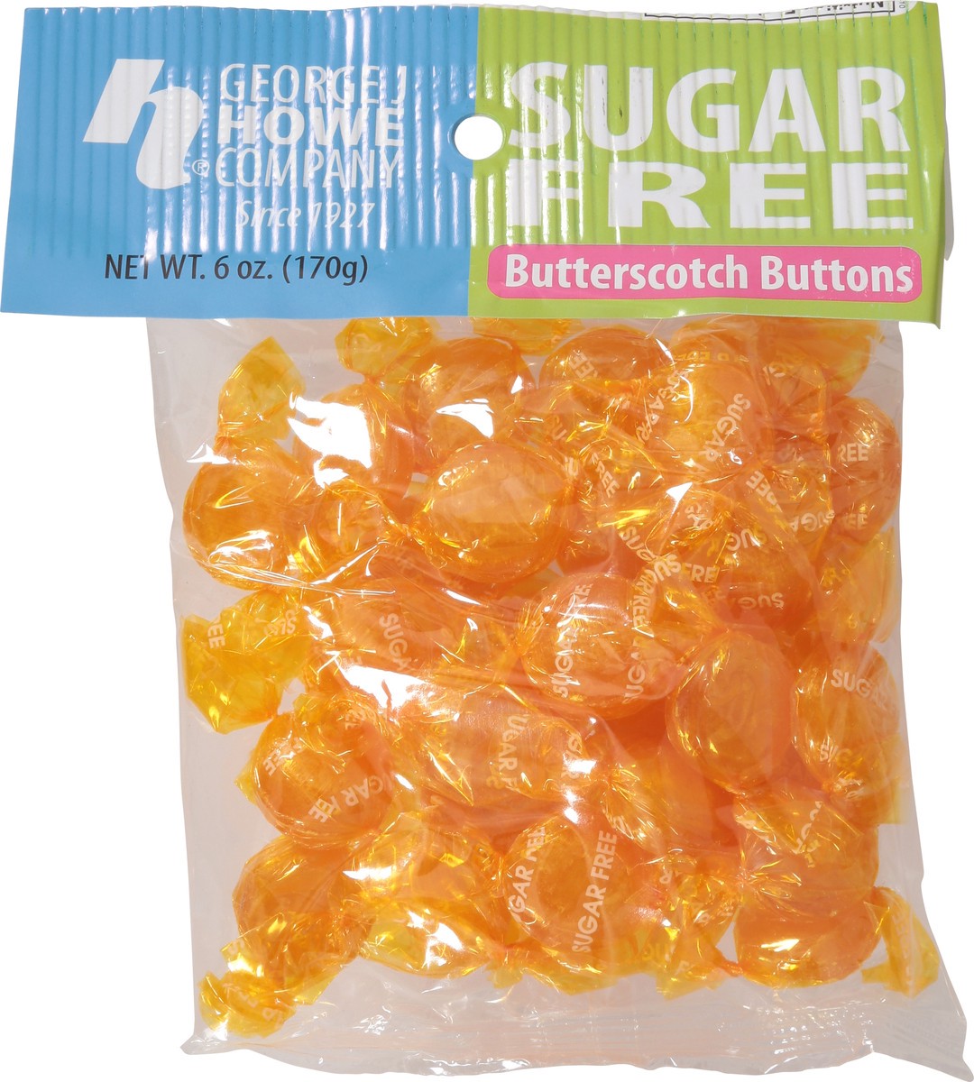 slide 4 of 9, Howe Sugar Free Butterscotch Buttons 6 oz, 6 oz