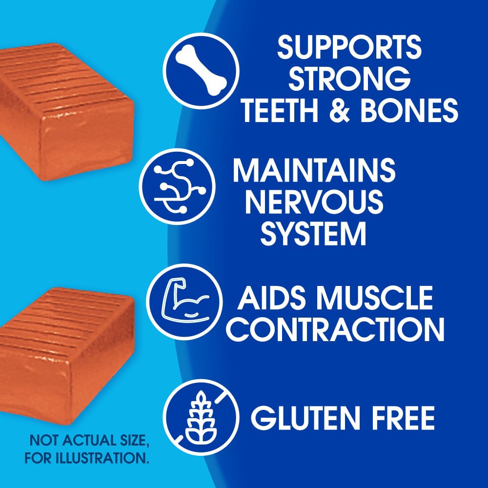 slide 6 of 6, Kroger Caramel Calcium, 60 ct