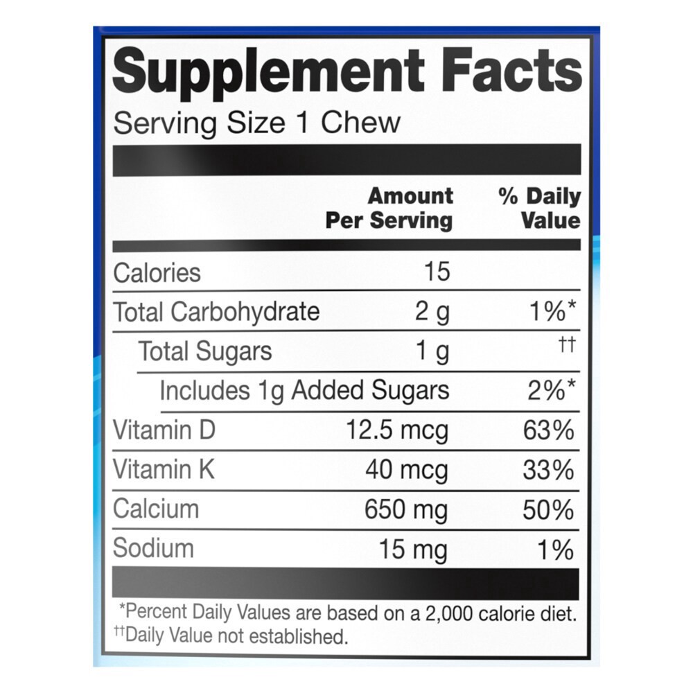 slide 2 of 6, Kroger Caramel Calcium, 60 ct