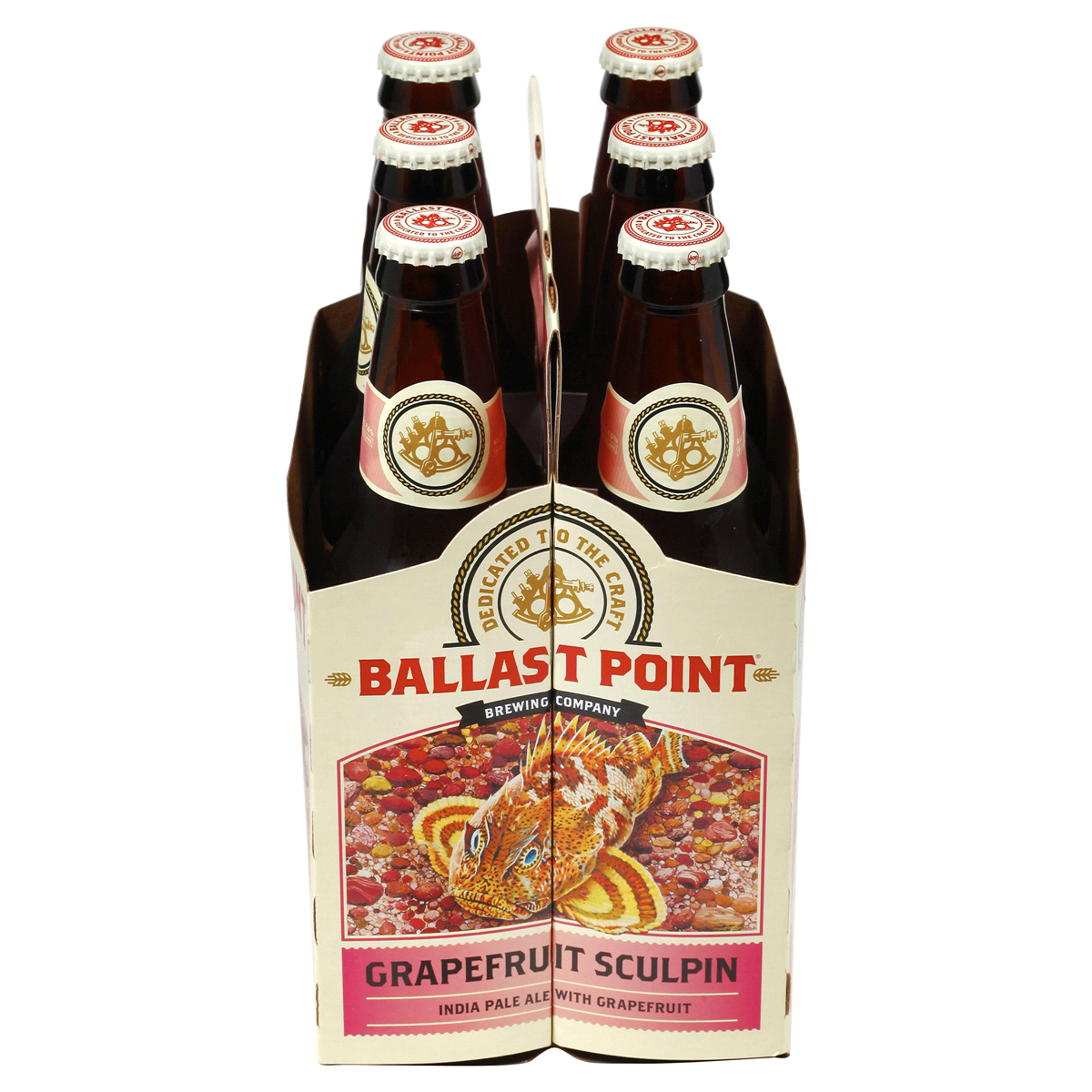 slide 3 of 6, Ballast Point Ballast Grapefruit Sculpin Bottles, 12 oz