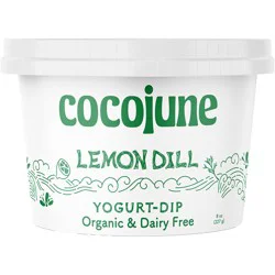 Cocojune Organic & Dairy-Free Lemon Dill Yogurt-Dip 8 oz