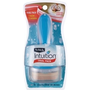 slide 1 of 1, Schick Intuition Trial Pack Skin Moisturizing Solid, 1 ct