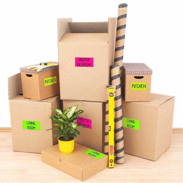 slide 3 of 7, Avery High-Visibility Permanent Laser Id Labels, 5978, Assorted Colors, 150 ct; 2 in x 4 in