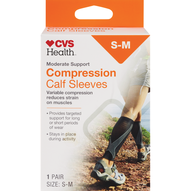 slide 1 of 1, CVS Compression Sleeve S Md, 1 ct