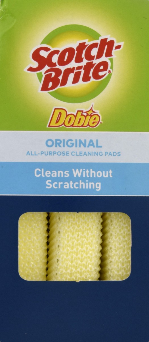 slide 11 of 11, Scotch-Brite Original 3 Pack Cleaning Pads 3 ea, 3 ct