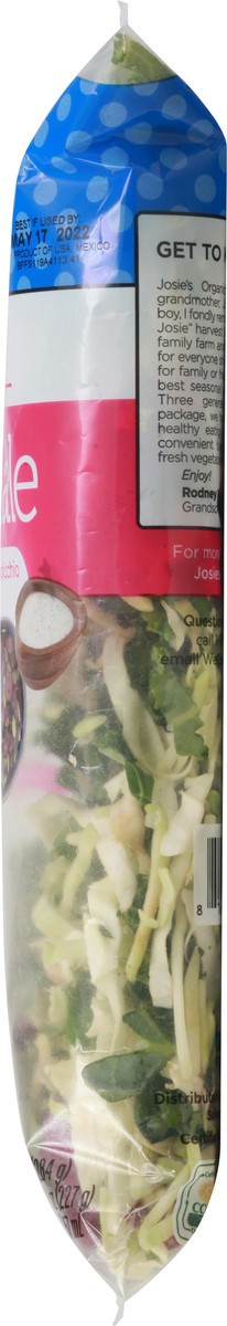 slide 9 of 9, Josie's Organics Organic Sweet Kale Chopped Salad Kit 10 oz, 1 ct