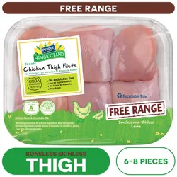 Perdue Harvestland Free Range Boneless Skinless Chicken Thighs