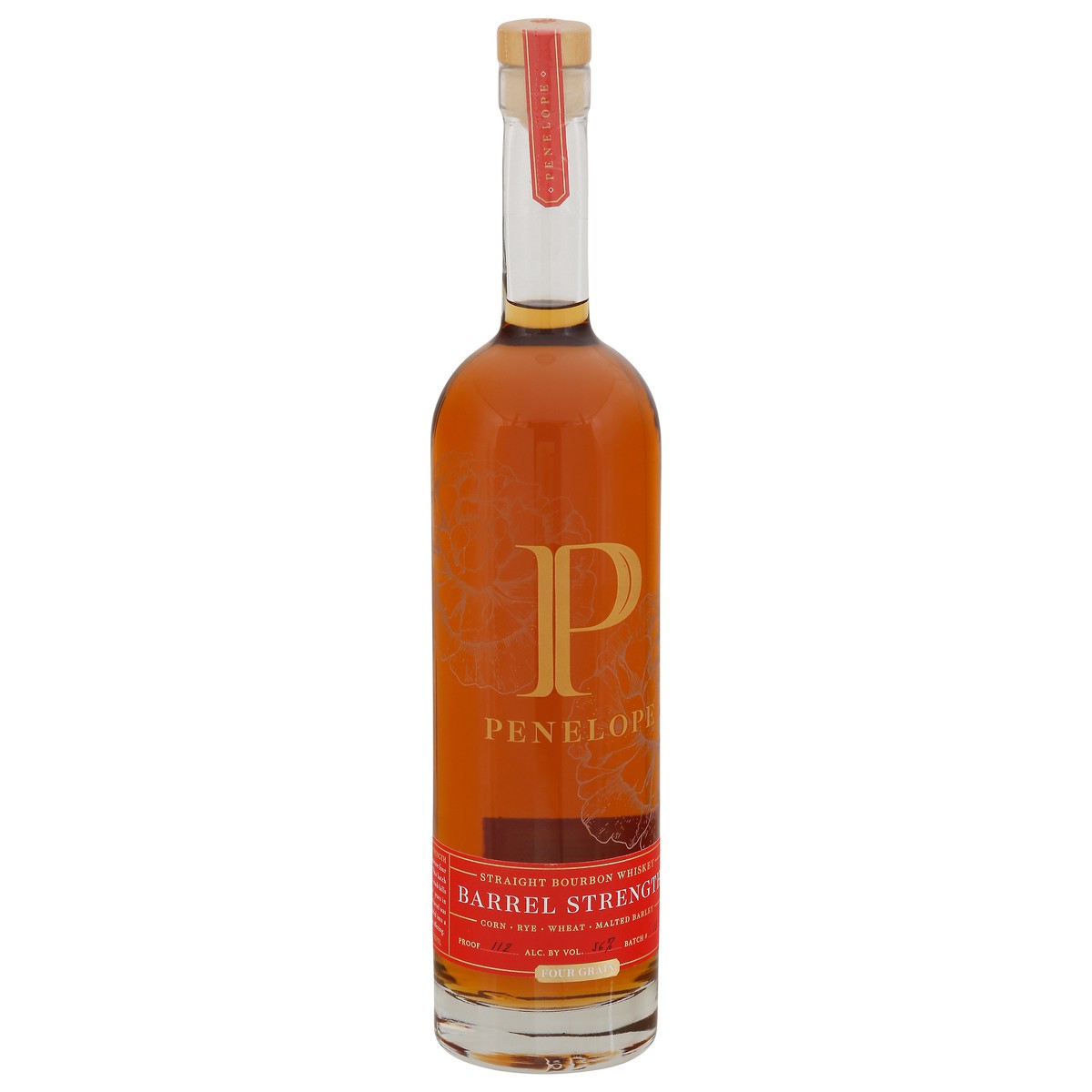 slide 9 of 9, Penelope Barrel Strength Four Grain Straight Bourbon Whiskey 750 mg, 750 ml