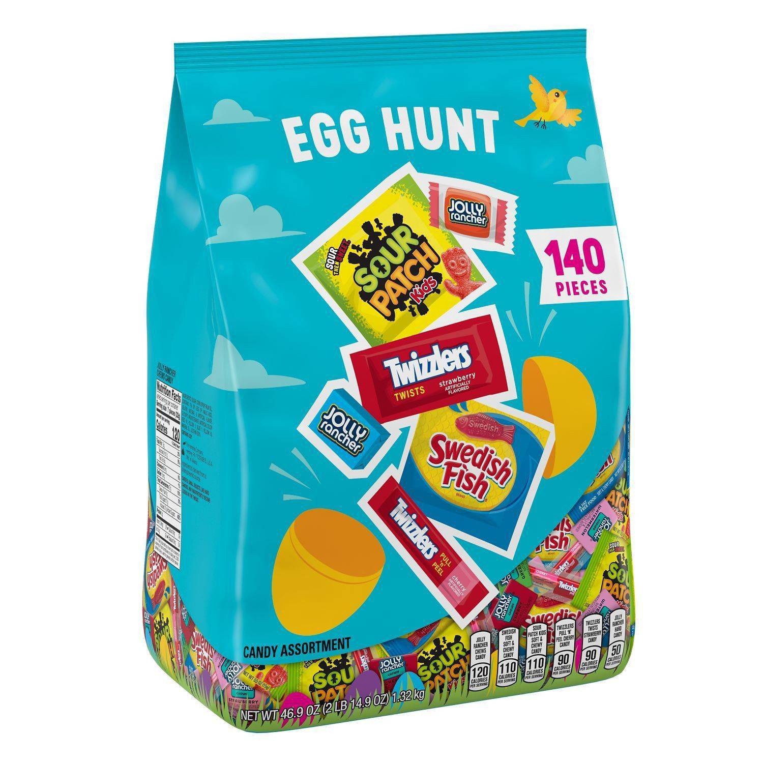 slide 1 of 5, Hershey's Candy Assortment Egg Hunt, 140 ct