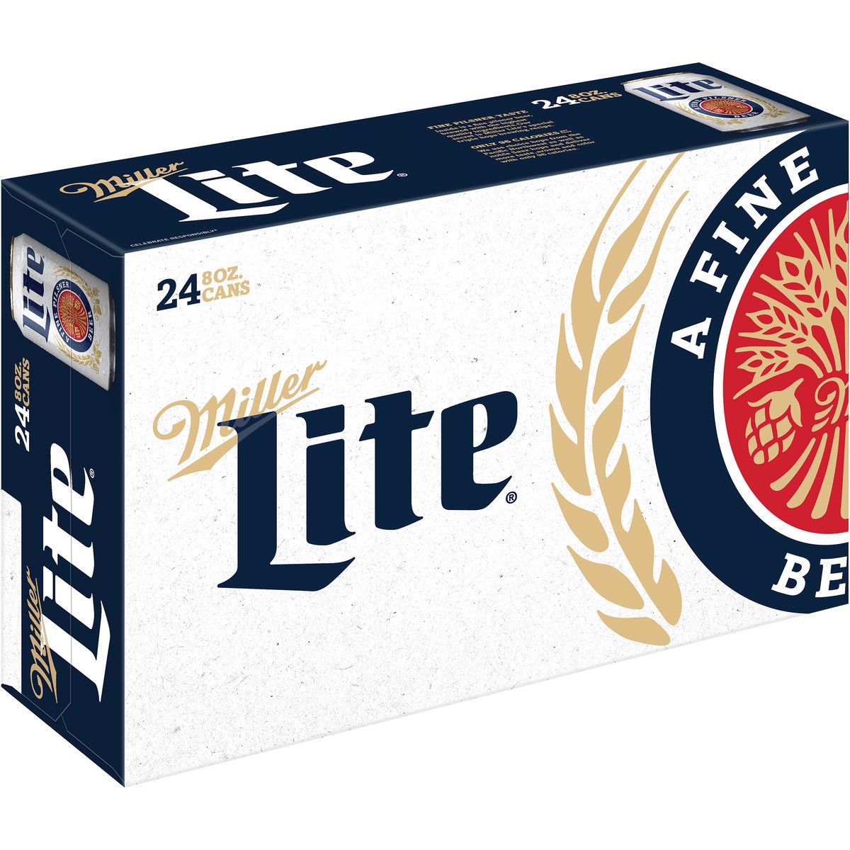 slide 2 of 8, MILLER Beer, 24 ct