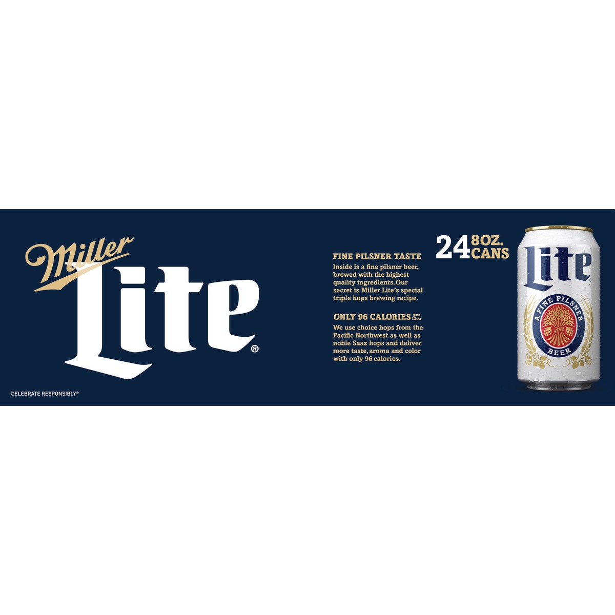 slide 8 of 8, MILLER Beer, 24 ct