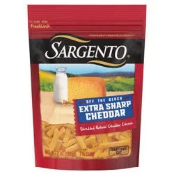Sargento Off The Block Extra Sharp Cheddar Traditional Cut Shredded Cheese