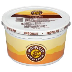 Mayfield Dairy Farms Reduced Fat Chocolate Ice Cream Pail - 1 gallon