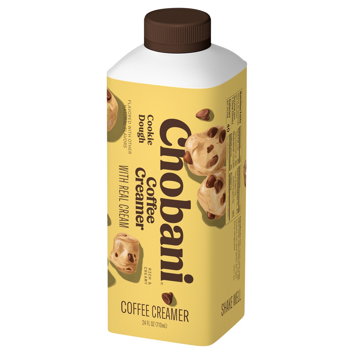slide 6 of 13, Chobani Cookie Dough Coffee Creamer, 24 fl oz