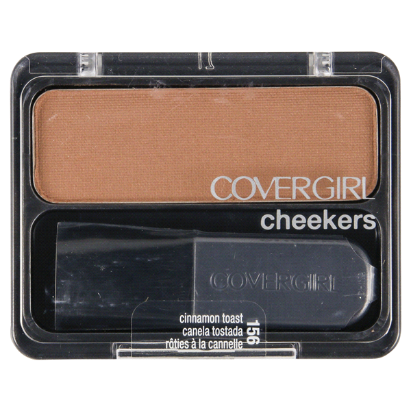 slide 1 of 2, Covergirl Cheekers Cinnamon Toast 156 Blush, 1 ct