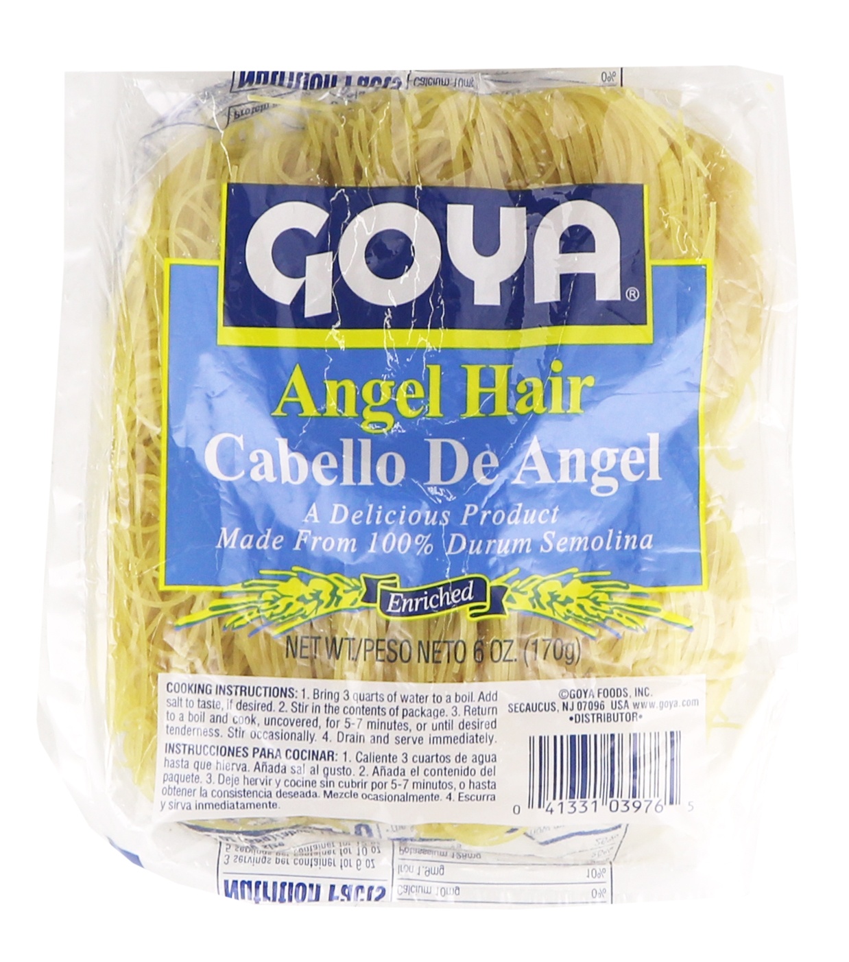 slide 1 of 1, Goya Cabello De Angel, 6 oz