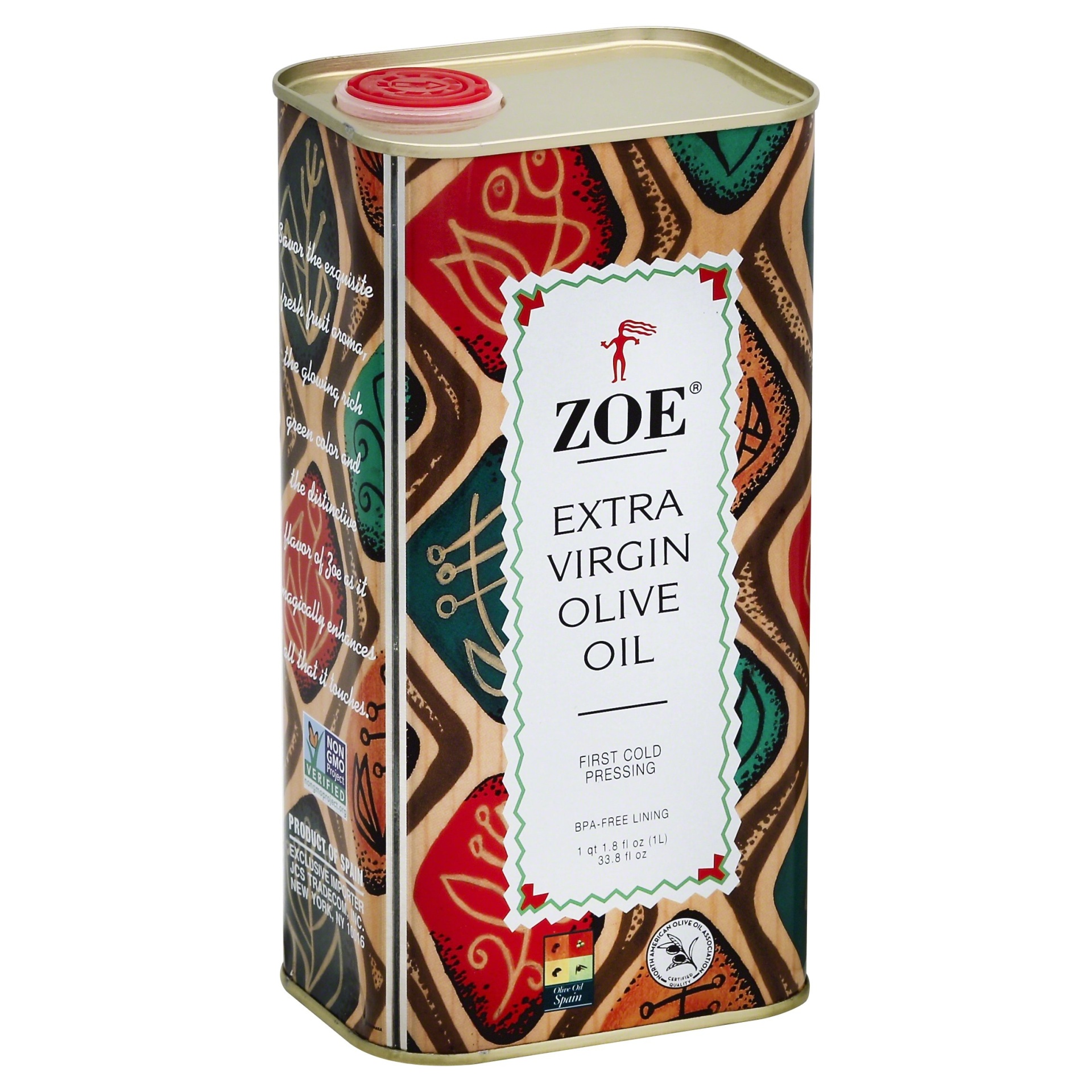 slide 1 of 1, Zoe Olive Oil 33.8 oz, 33.8 oz